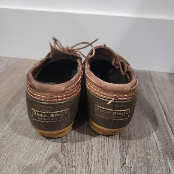 Bean Boots Mens Size 8 Low Top Duck Rubber Outdoor Maine Gumshoe - Picture 5 of 8